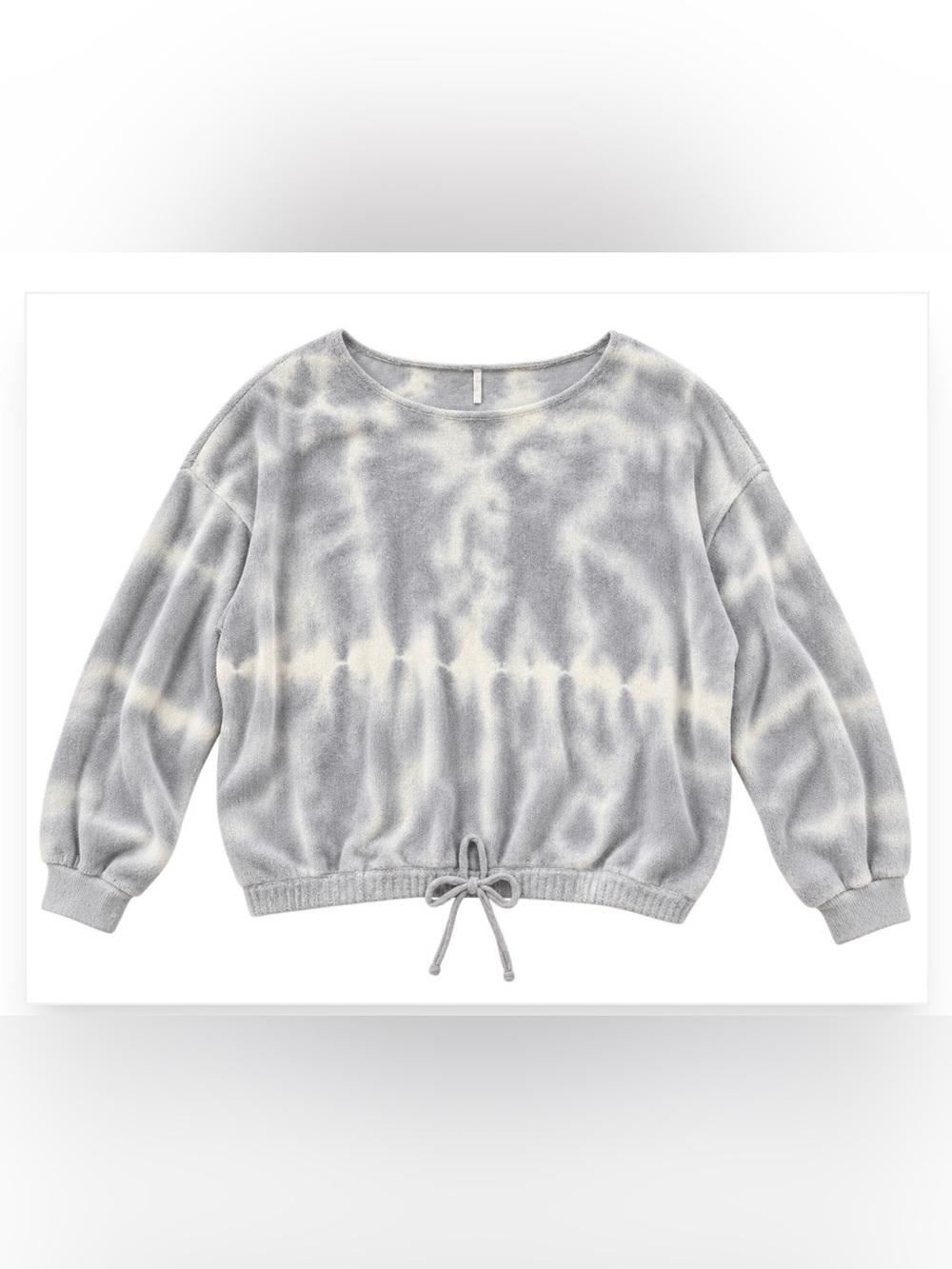 Young Fabulous & Broke Off The Shoulder Tie Dye Sweater